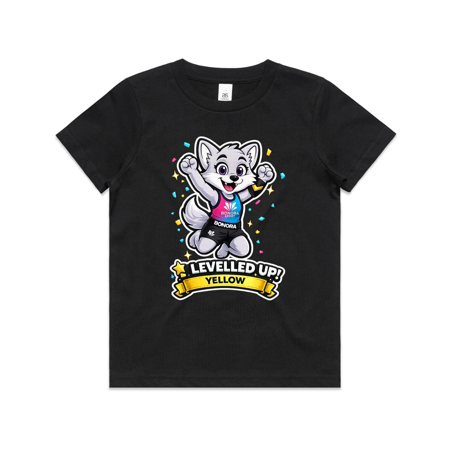 Bonora Level Up Tee - Yellow
