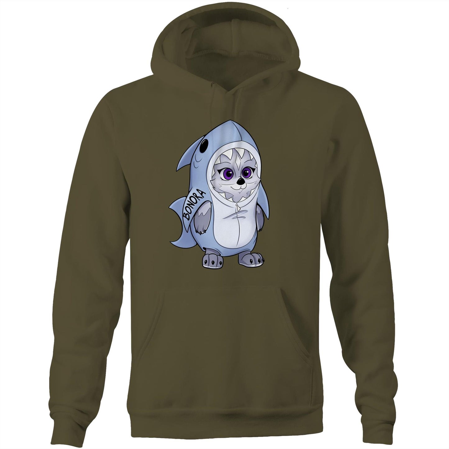 Charlie-Shark Comfy Hoodie