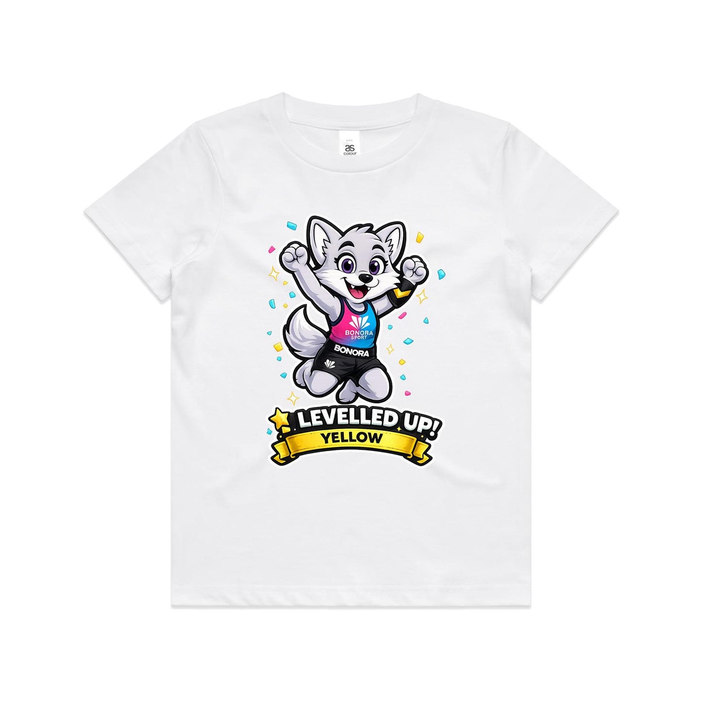 Bonora Level Up Tee - Yellow