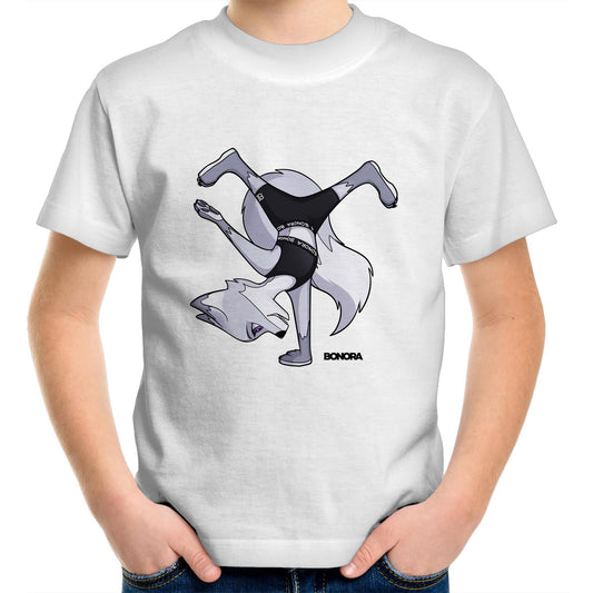 Gymnastics Charlie Fox Kids T-Shirt